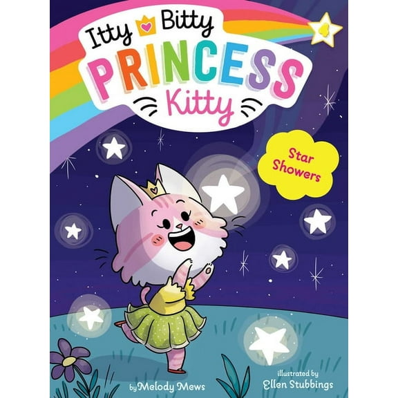 Itty Bitty Princess Kitty Star Showers, Book 4, (Paperback)