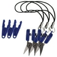 thumbnail image 1 of JubileeYarn Snippy Portable Keychain Scissors - Shock Blue - 3 Scissors, 1 of 6