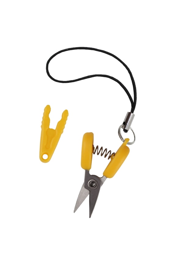 JubileeYarn Snippy Portable Keychain Stainless Steel Scissors - Sunray Yellow - 1 Scissor
