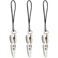 thumbnail image 1 of JubileeYarn Snippy Portable Keychain Scissors - White - 3 Pairs, 1 of 6