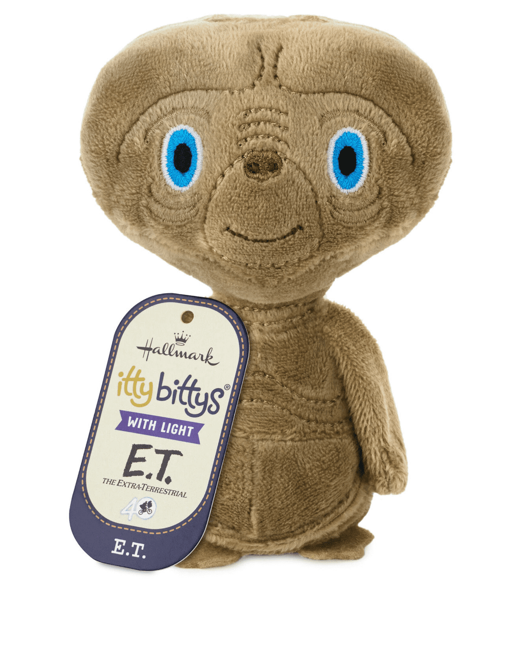Itty Bittys E.T. The Extra-Terrestrial with Light Plush New with