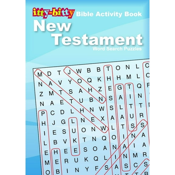 Itty-Bitty Activity Books New Testament Word Search (Pk of 6): Itty-Bitty Activity Books, (Paperback)