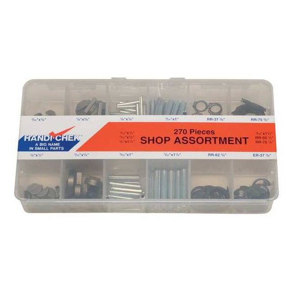 Itw Bee Leitzke Shop Kit Asst,4 Items,270 Pc,18 Sz WWG-DISP-SHOP270