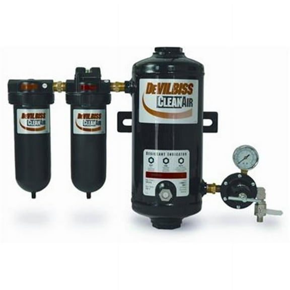 Itw Devilbiss 3 Stage Desiccant Air Dryer System