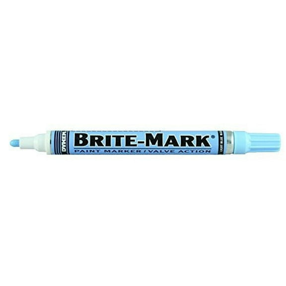 Itw Professional Brands 84008 Brite-mark pnt Pen Medium Tip Light Blue