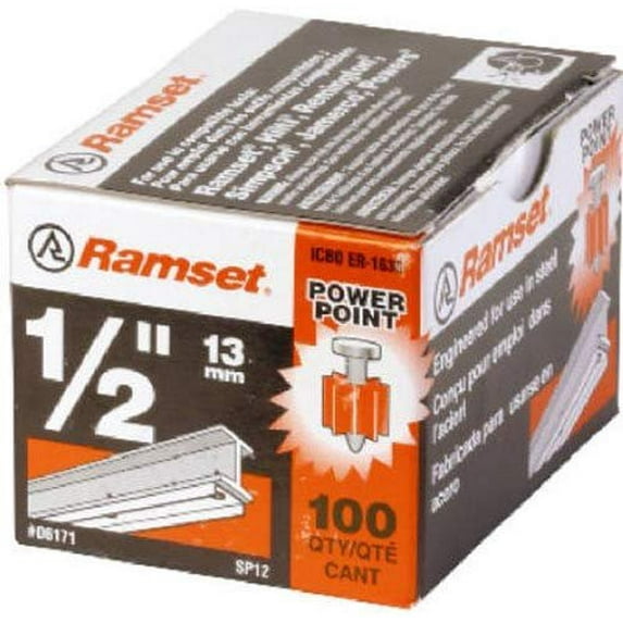 ITW BRANDS 06171 1/2-Inch PowerPoint Pin, 100-Pack
