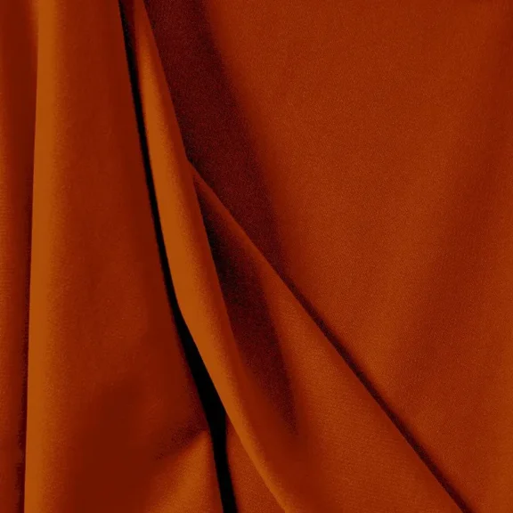 Burlap Fabrics ITY Knit Jersey Fabric Rust - 58 to 60 Inch Wide 95 Poly 5 Spandex Sold by the Yard