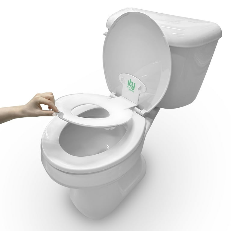 Ity by Ingenuity Flip Up Toddler Potty Seat White Walmart