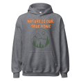 thumbnail image 1 of ItzUs Collections Earthwise Print Hoodie Sweatshirt 3XL, Dark Heather Unisex, 1 of 2