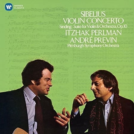 Itzhak Perlman - Sibelius: Violin Concerto - Sinding: Suite - Music & Performance - CD