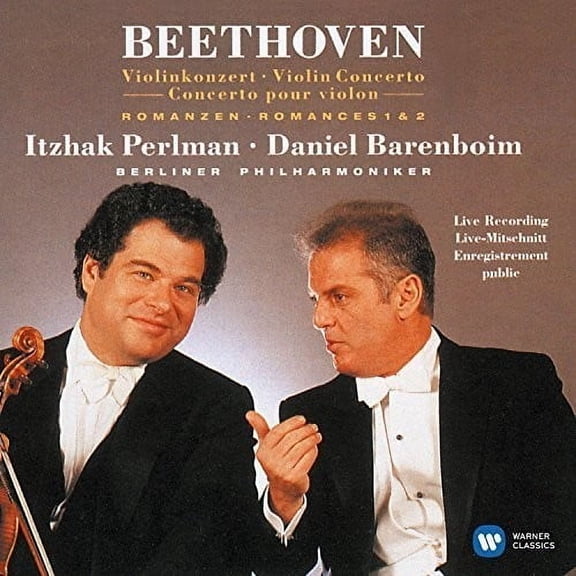 Itzhak Perlman - Violin Concerto / Romances - Music & Performance - CD