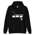 thumbnail image 1 of Itzus Collections Graphic Chase Your Dreams Motivational Hoodie, Black Unisex, Size S, 1 of 3