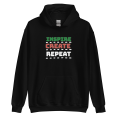 thumbnail image 1 of Itzus Collections Graphic Inspire Create Repeat Motivational Hoodie, Black Unisex, Size L, 1 of 3