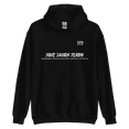 thumbnail image 1 of Itzus Collections Graphic Love Laugh Learn Motivational Hoodie, Black Unisex, Size L, 1 of 3