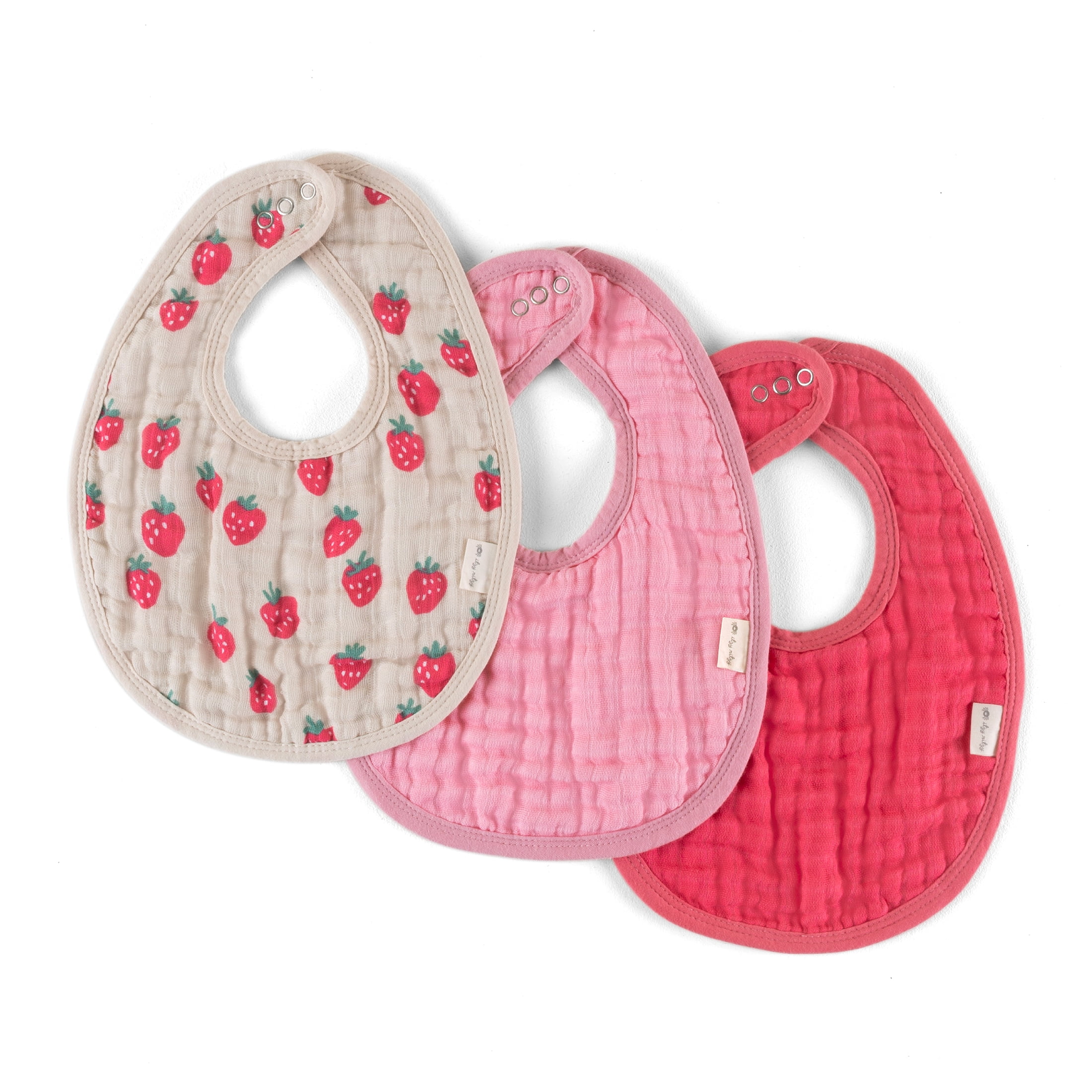 Itzy Bibs Strawberries and Cream