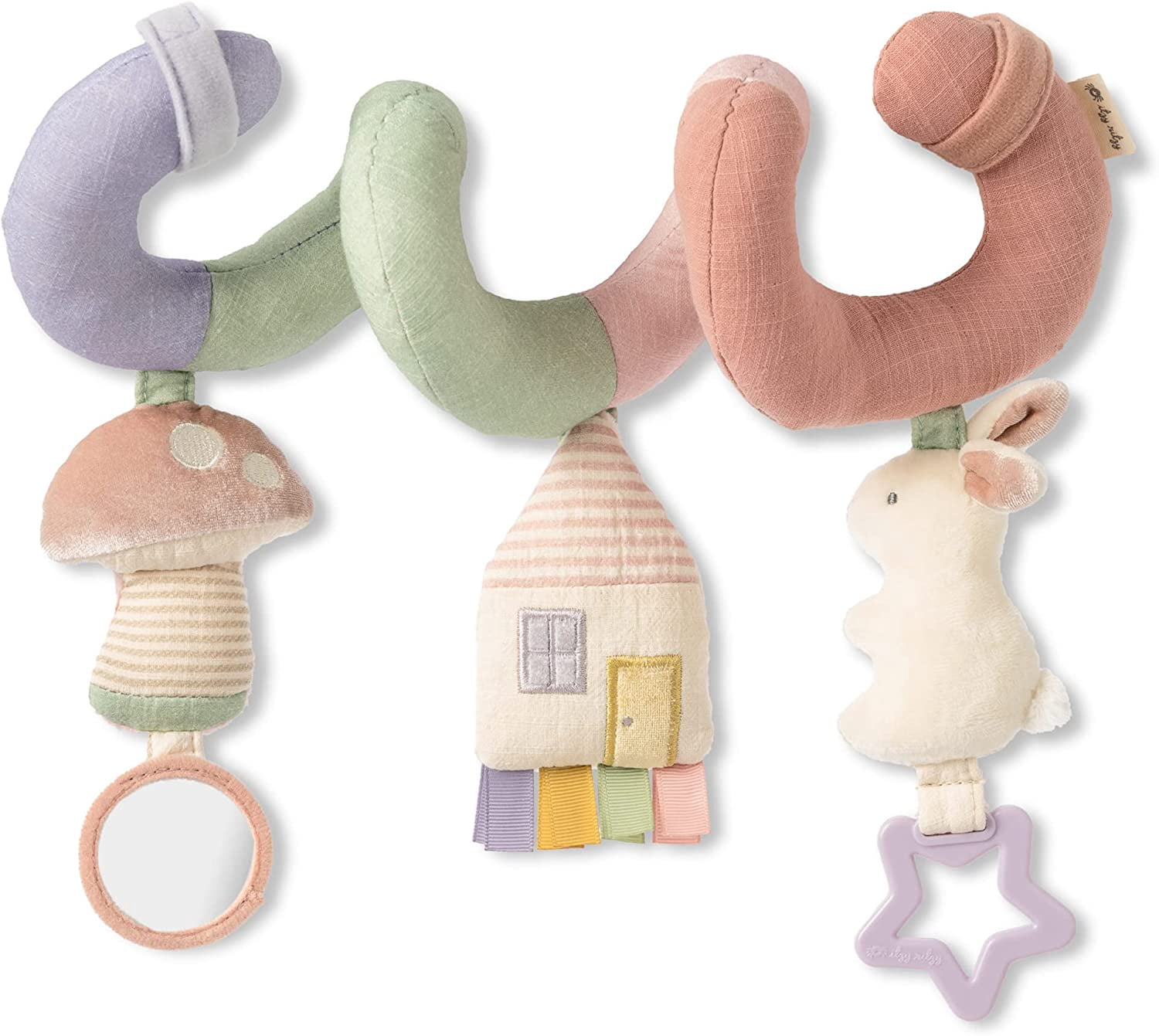 Itzy Bitzy Spiral™ Pastel Car Seat and Stroller Toy