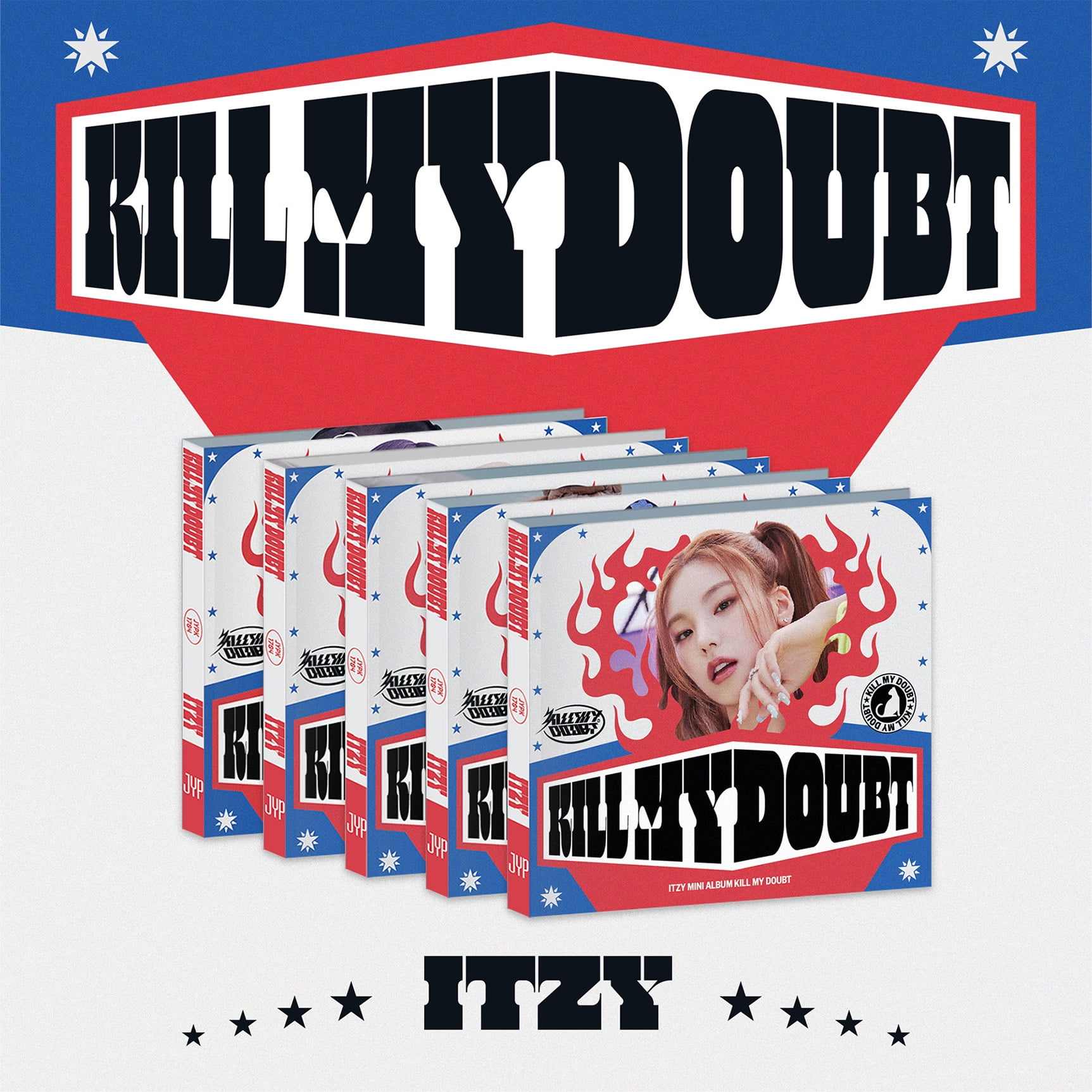 JYP, Withmuu POB) ITZY - 2nd Album GOLD (STANDARD VER.)