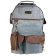 thumbnail image 1 of Itzy Ritzy Boss Backpack Diaper Bag with Insulated Pockets, Handsome Heather Gray, 1 of 3