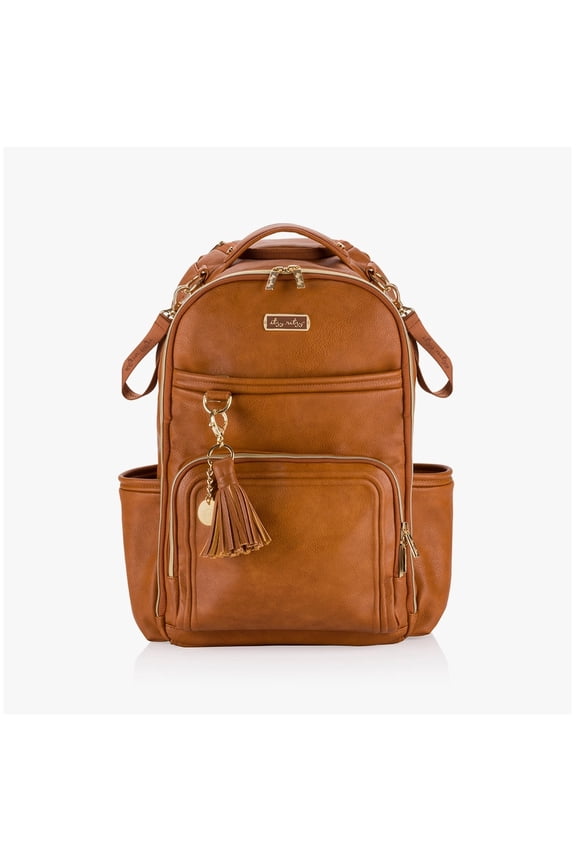 Boss Plus Diaper Bag Backpack - Cognac