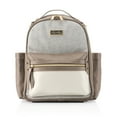 thumbnail image 1 of Itzy Ritzy Mini Diaper Bag- Vanilla Latte, 1 of 6