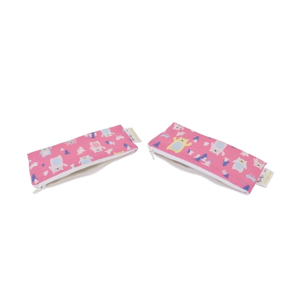 Itzy Ritzy Snack Happens™ Mini Reusable Snack and Everything Bag, Forest Friends