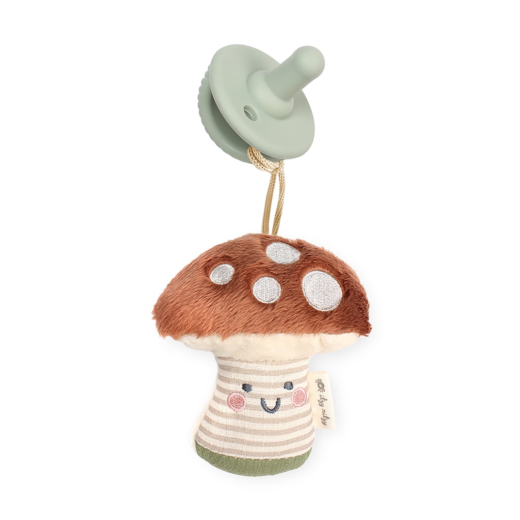 Itzy Ritzy Sweetie Pal Pacifier - Mushroom with Agave Paci