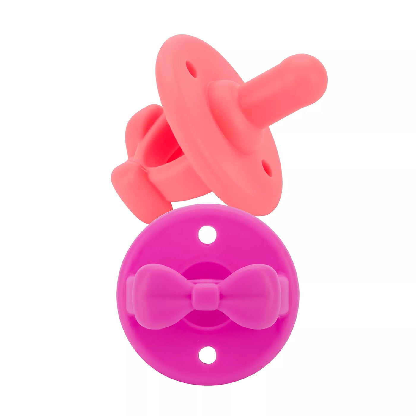 Itzy Ritzy Sweetie Soother Pacifier Set of 2 - Silicone Newborn ...