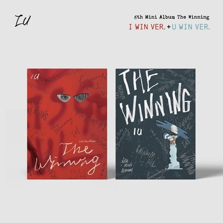 Iu - The Winning - Random Cover - incl. Photobook, Mugshot Photocard, Hidden Message Card, Photocard, Crossword Puzzle Postcard, Logo Sticker + Accordion Photocard - Music & Performance - CD