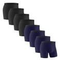 thumbnail image 1 of Iugvhana 6/8Pack Boxers for Men Cotton Men's Underwear Boxer Shorts Breathable Mens Boxer, Loose Fit, Multi Pack Navy S, 1 of 2