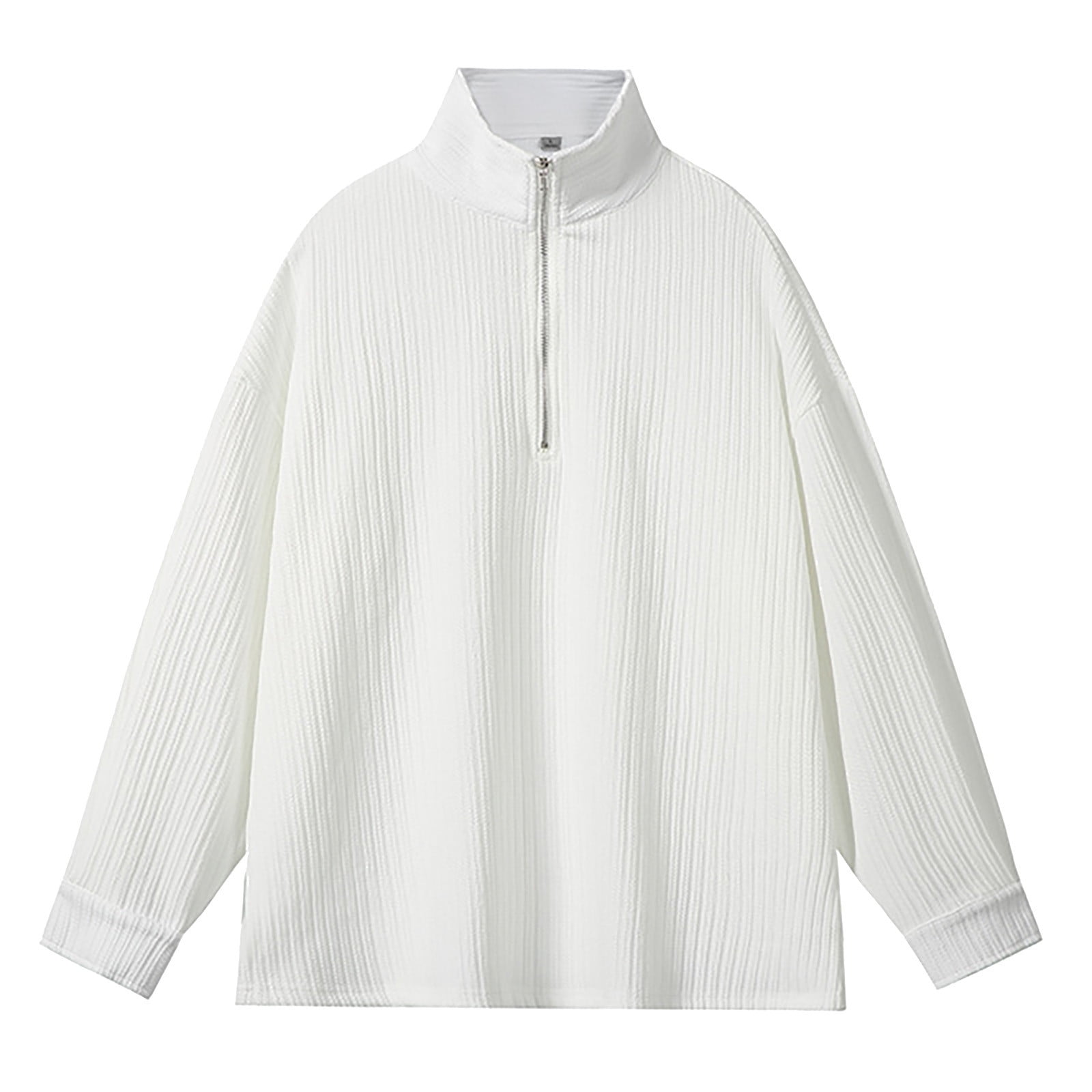 Men's Half Zip Sweater Stand Collar For All Day Comfort And Versatile Sporty Elegant Style main image 1