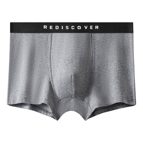 Iugvhana Incontinence Underwear for Men – Washable Absorbent Boxer Briefs, Leak-Proof & Odor Control for Bladder Leaks Dark Gray XXL
