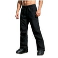 thumbnail image 1 of Iugvhana Men's Baggy Snow Pants Waterproof Insulated Ski Pants Unisex Loose Warm Snowboard Ski Pants Black L, 1 of 9