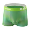 thumbnail image 1 of Iugvhana Men's Boxer Briefs 1/2/3 Packs – Quick-Dry Performance Underwear, Breathable Athletic Boxers for Active Lifestyles Green XL, 1 of 3