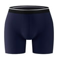 thumbnail image 1 of Iugvhana Men's Boxer Briefs, Cotton Underwear with Pouch, Moisture Wicking Breathable Boxer Briefs for Men Navy XL, 1 of 4