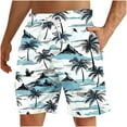 thumbnail image 1 of Iugvhana Men's Novelty Beach Shorts Quick Dry Swimwear Sports Running Swim Board Shorts Swim Trunks Summer Party Shorts White XXXXL, 1 of 8