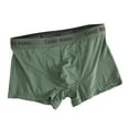 thumbnail image 1 of Iugvhana Men's Quick Dry Action Blend Boxer Briefs - Moisture-Wicking & Breathable for All-Day Comfort Green XXL, 1 of 3