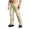 thumbnail image 1 of Iugvhana Men's Snow Ski Pants Unisex Insulated Winter Warm Outdoor Waterproof Windproof Snowboard Pants Khaki M, 1 of 9