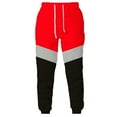 thumbnail image 1 of Iugvhana Sweatpants Joggers for Men Workout Running Pants with Pockets Lightweight Casual Elastic Waist Drawstring Trousers with Pockets Red M, 1 of 3