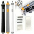 thumbnail image 1 of Iuhan 3Pcs Electric Eraser for Artists, Battery Operated Eraser Pen with 2.3mm & 5mm Tips, Professional Drawing Tool for Sketching Drafting Painting Highlighting, Art Supplies for Study Adults, 1 of 6