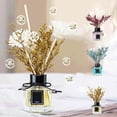 thumbnail image 1 of Iuhan 3Pcs Flower Diffuser, 50ml Glass Oil Diffuser Long Lasting Fragrance, Home Decor Aromatherapy Diffuser for Bedroom Bathroom Living Room, 1 of 9