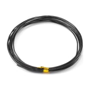 Iuhan 3mm Aluminum Wire, 3mm Anodized Aluminum Craft Wire for Jewelry Making, Floral Arranging, Sculpting and DIY Art Projects, Flexible Rust-Resistant Metal Wire for Crafting and Home Decor