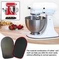 thumbnail image 1 of Iuhan 4Pcs Slider Mat, Rubber Anti-Slip Pad for Blender and Appliance, Non-Slip Moving Mat Kitchen Countertop Sliding Pad, Tilt Stand Matting for Mixer Coffee Maker, 1 of 9