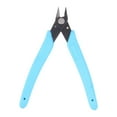 thumbnail image 1 of Iuhan 5 Inch Offset Pliers, Carbon Steel Wire Cutter Tool for Plastic Model Trimming, 45 Degree Angled Nozzle Pliers for Electronic Component Feet, Comfort Grip Pliers for DIY Crafts and Tight Spaces, 1 of 1