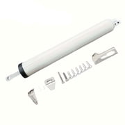 Iuhan Adjustable Pneumatic Screen Door Closer, Heavy Duty Alloy Steel Automatic Door Closer Mechanism, Slow Close Door Hinge for Screen Doors Storm Doors Patio Doors