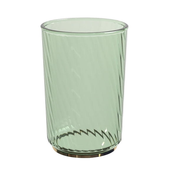 Iuhan Balot Mouthwash Cup, Hot Cup Bottom Texture Line Brushing Teeth Cup, Couple Cup for Bathroom Sink Countertop Decor, Plastic Toothbrush Holder with Anti-Slip Base