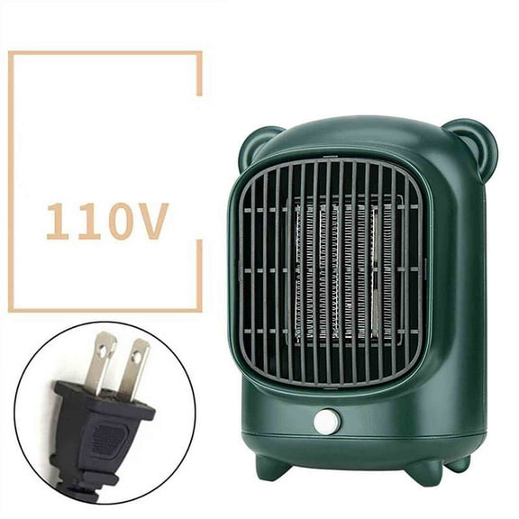 Iuhan Desktop Mini Heater, PTC Fast Heating Portable Space Heater, Silent Personal Electric Heater for Office Desk Bedroom Dorm Home Use