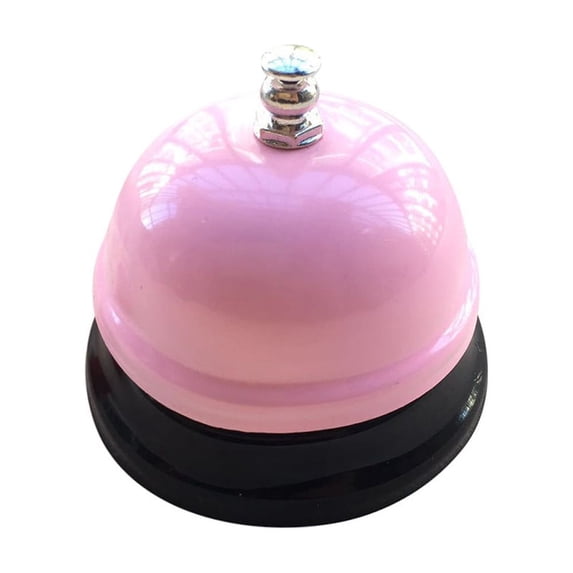 Iuhan Hotel Service Bell, Metal Desk Call Bell for Restaurant Kitchen Bar Counter Reception, Classic Concierge Bell for Prompt Service, Bed and Breakfast Business ClassroomKids