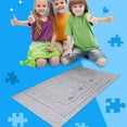 thumbnail image 1 of Iuhan Puzzle Roll Storage Mat For 3000 Pieces, Large Felt Puzzle Mat Roll Up With Drawstring Bag, Non-Slip Jigsaw Puzzle Organizer Mat For Table Floor, Puzzle Board For AdultsKids, 1 of 4