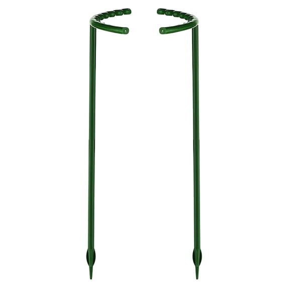 Iuhan Semi-Circular Plant Support, Large Plastic Garden Plant Cage for Climbing Vines, Bonsai Tools for Clematis Roses Ivy, Flower Support for Potted Plants Indoor Outdoor Garden Decor