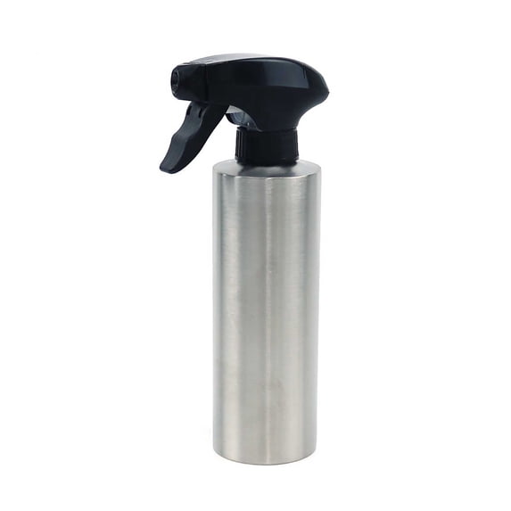 Iuhan Stainless Steel Oil Sprayer Refillable Bottle, Food Grade Kitchen Oil & Liquid Dispenser, Fine Mist Sprayer for Cooking Baking Grilling, Non-Clogging Olive Oil Sprayer for Air Fryer Salad